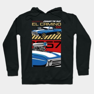 Vintage El Camino Car Hoodie